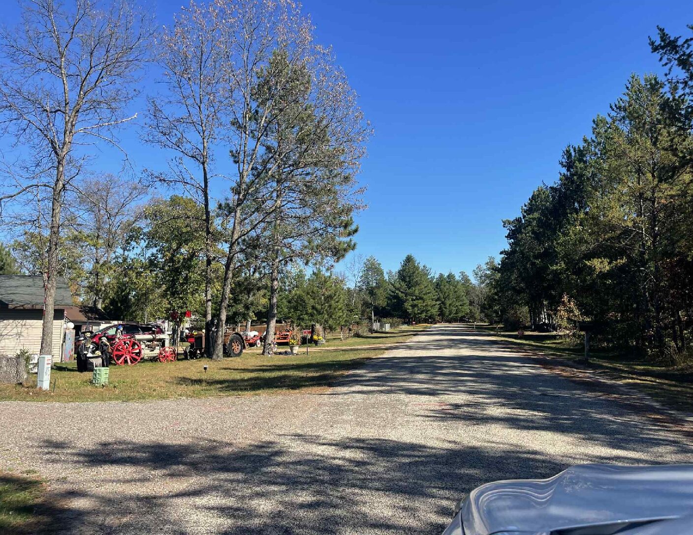 road into cul de sac